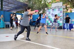 Imagem da notícia - Usuários do Mais Vida da Raiz mostram a arte do Muay Thai e outras modalidades esportivas em comemoração de aniversário do projeto
