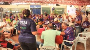 Imagem da notícia - Seas promove gincana e outras atividades aos idosos do Ceci Aparecida em comemoração à Semana Estadual da Pessoa Idosa