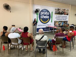 Imagem da notícia - Seas realiza palestra sobre ‘Outubro Rosa’ no restaurante popular Prato Cheio